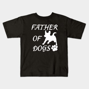 Father of Dogs - Jack Russell Terrier Kids T-Shirt